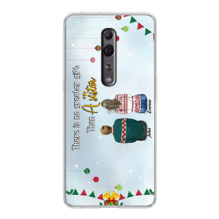 Custom Personalized Christmas Brothers & Sisters Phone Case - Christmas Gift Idea For Siblings - Upto 12 People - Life Is Better With Brothers & Sisters - Case For Xiaomi, Oppo And Huawei