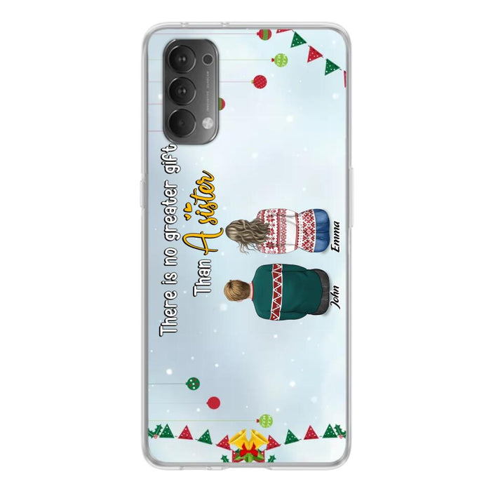 Custom Personalized Christmas Brothers & Sisters Phone Case - Christmas Gift Idea For Siblings - Upto 12 People - Life Is Better With Brothers & Sisters - Case For Xiaomi, Oppo And Huawei