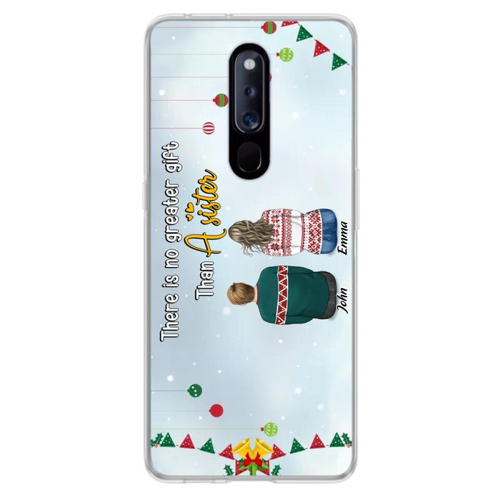 Custom Personalized Christmas Brothers & Sisters Phone Case - Christmas Gift Idea For Siblings - Upto 12 People - Life Is Better With Brothers & Sisters - Case For Xiaomi, Oppo And Huawei