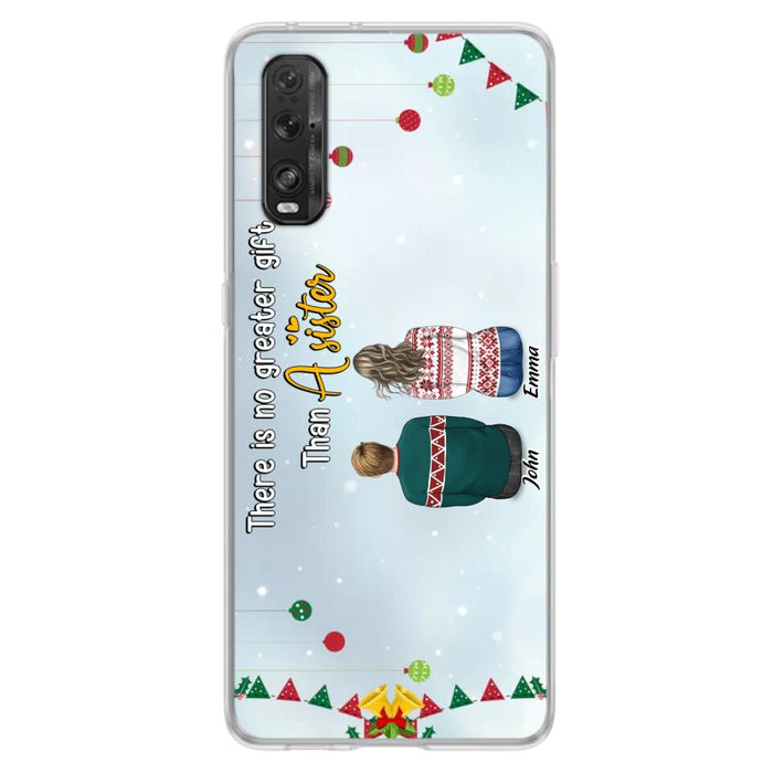 Custom Personalized Christmas Brothers & Sisters Phone Case - Christmas Gift Idea For Siblings - Upto 12 People - Life Is Better With Brothers & Sisters - Case For Xiaomi, Oppo And Huawei