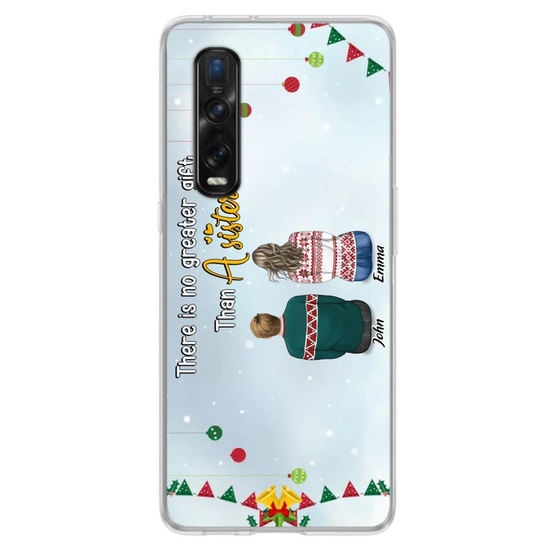 Personalized Christmas Brothers & Sisters Phone Case - Christmas Gift Idea For Siblings - Up to 12 People - Life Is Better With Brothers & Sisters - Case For Xiaomi, Oppo And Huawei