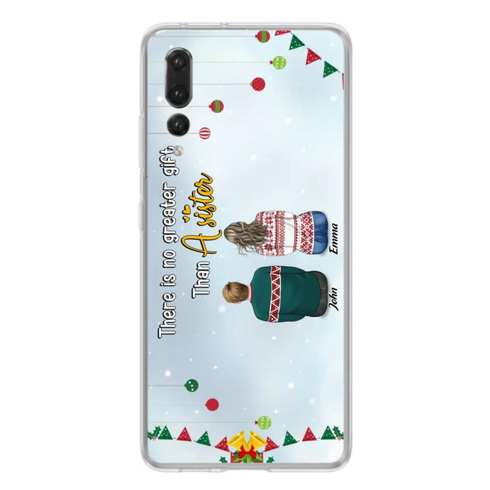 Custom Personalized Christmas Brothers & Sisters Phone Case - Christmas Gift Idea For Siblings - Upto 12 People - Life Is Better With Brothers & Sisters - Case For Xiaomi, Oppo And Huawei