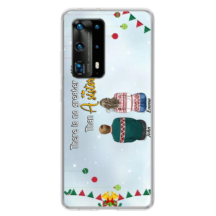 Custom Personalized Christmas Brothers & Sisters Phone Case - Christmas Gift Idea For Siblings - Upto 12 People - Life Is Better With Brothers & Sisters - Case For Xiaomi, Oppo And Huawei