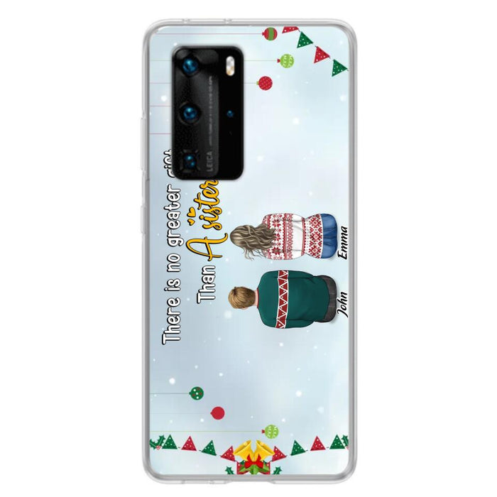 Custom Personalized Christmas Brothers & Sisters Phone Case - Christmas Gift Idea For Siblings - Upto 12 People - Life Is Better With Brothers & Sisters - Case For Xiaomi, Oppo And Huawei