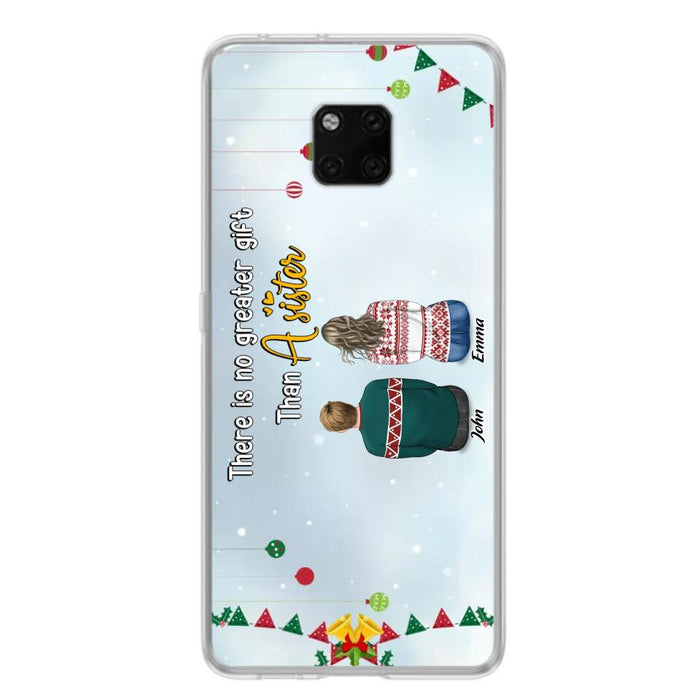 Custom Personalized Christmas Brothers & Sisters Phone Case - Christmas Gift Idea For Siblings - Upto 12 People - Life Is Better With Brothers & Sisters - Case For Xiaomi, Oppo And Huawei