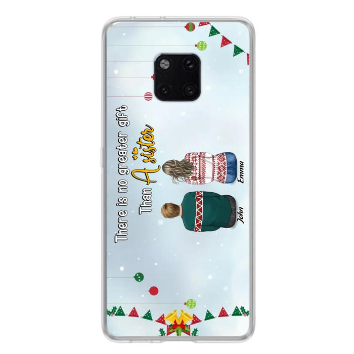 Custom Personalized Christmas Brothers & Sisters Phone Case - Christmas Gift Idea For Siblings - Upto 12 People - Life Is Better With Brothers & Sisters - Case For Xiaomi, Oppo And Huawei