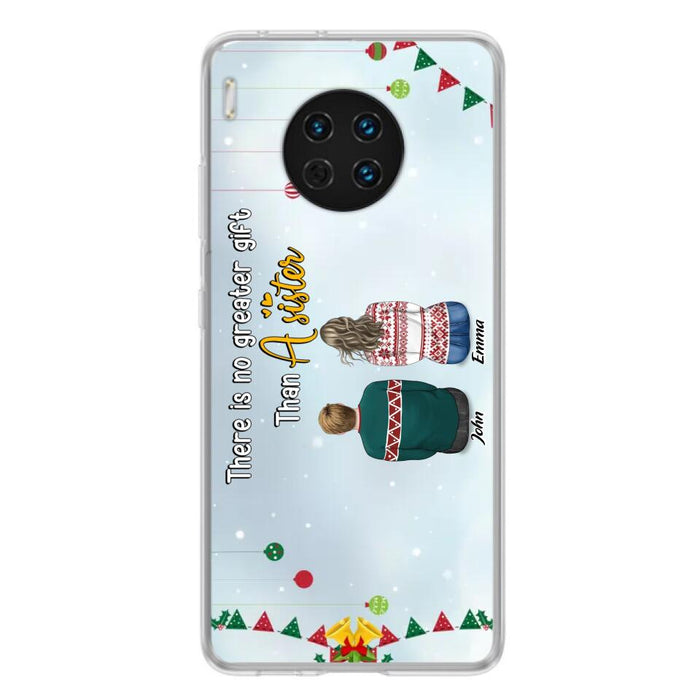 Custom Personalized Christmas Brothers & Sisters Phone Case - Christmas Gift Idea For Siblings - Upto 12 People - Life Is Better With Brothers & Sisters - Case For Xiaomi, Oppo And Huawei