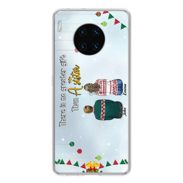 Custom Personalized Christmas Brothers & Sisters Phone Case - Christmas Gift Idea For Siblings - Upto 12 People - Life Is Better With Brothers & Sisters - Case For Xiaomi, Oppo And Huawei