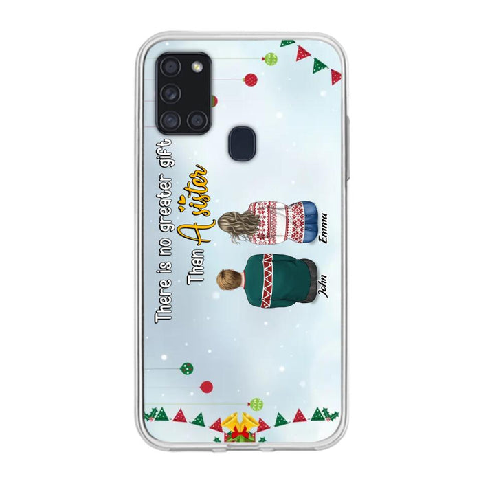 Custom Personalized Christmas Brothers & Sisters Phone Case - Christmas Gift Idea For Siblings - Upto 12 People - Life Is Better With Brothers & Sisters - Case For iPhone And Samsung