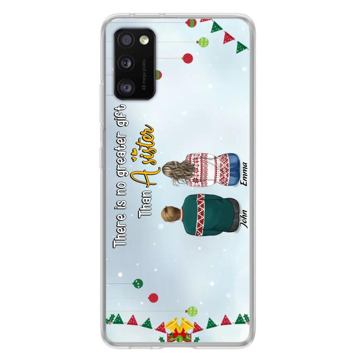 Custom Personalized Christmas Brothers & Sisters Phone Case - Christmas Gift Idea For Siblings - Upto 12 People - Life Is Better With Brothers & Sisters - Case For iPhone And Samsung