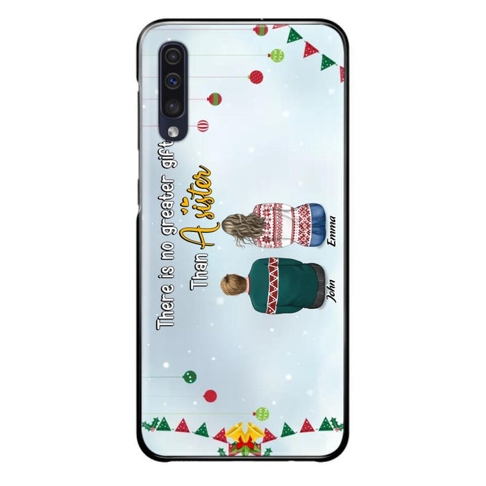 Custom Personalized Christmas Brothers & Sisters Phone Case - Christmas Gift Idea For Siblings - Upto 12 People - Life Is Better With Brothers & Sisters - Case For iPhone And Samsung