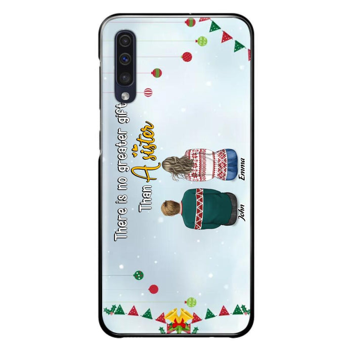 Custom Personalized Christmas Brothers & Sisters Phone Case - Christmas Gift Idea For Siblings - Upto 12 People - Life Is Better With Brothers & Sisters - Case For iPhone And Samsung