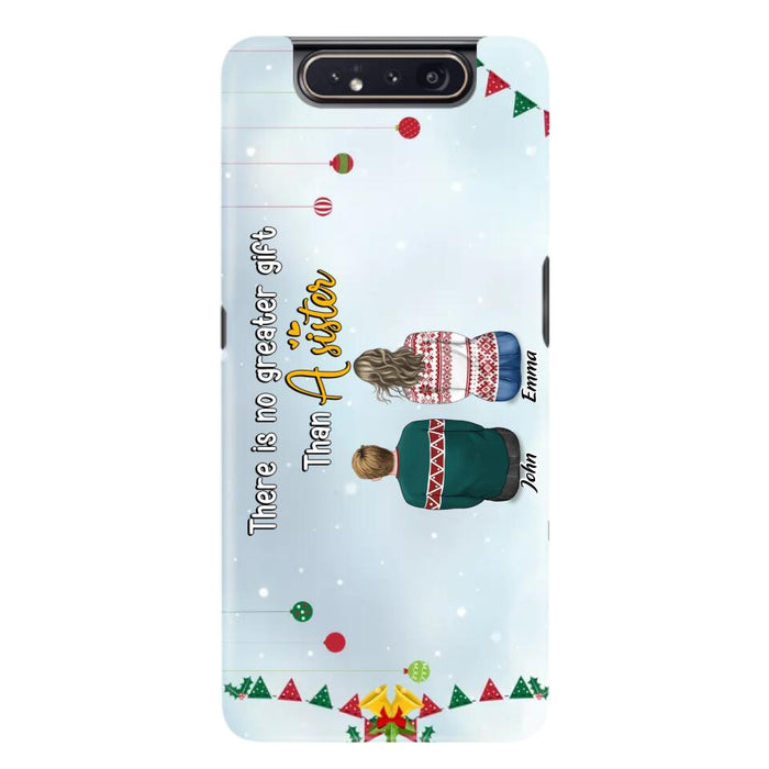 Custom Personalized Christmas Brothers & Sisters Phone Case - Christmas Gift Idea For Siblings - Upto 12 People - Life Is Better With Brothers & Sisters - Case For iPhone And Samsung