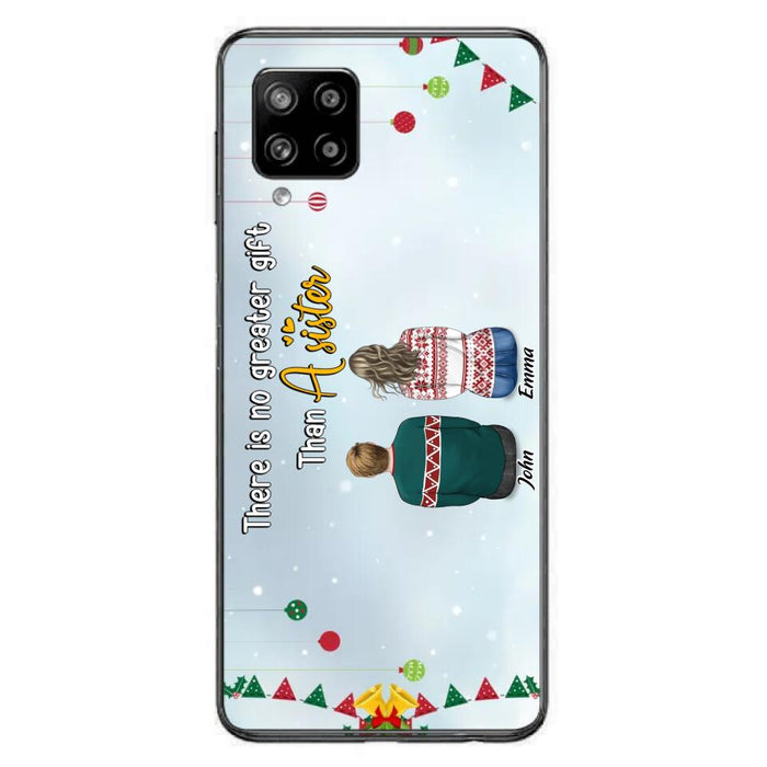 Custom Personalized Christmas Brothers & Sisters Phone Case - Christmas Gift Idea For Siblings - Upto 12 People - Life Is Better With Brothers & Sisters - Case For iPhone And Samsung