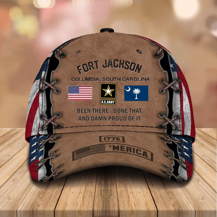 Custom Personalized Veteran Baseball Cap - Best Gift Idea For Veteran/ Birthday - Been There - Done That And Damn Proud Of It