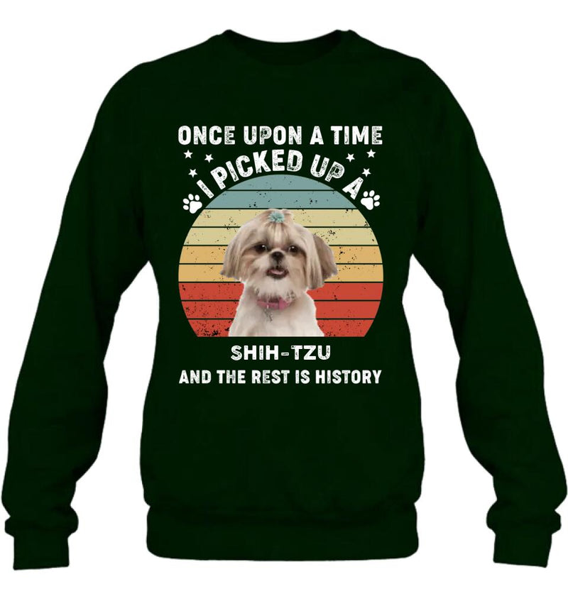 Personalized Dog T-Shirt - Upload Photo - Gift Idea For Dog Lovers