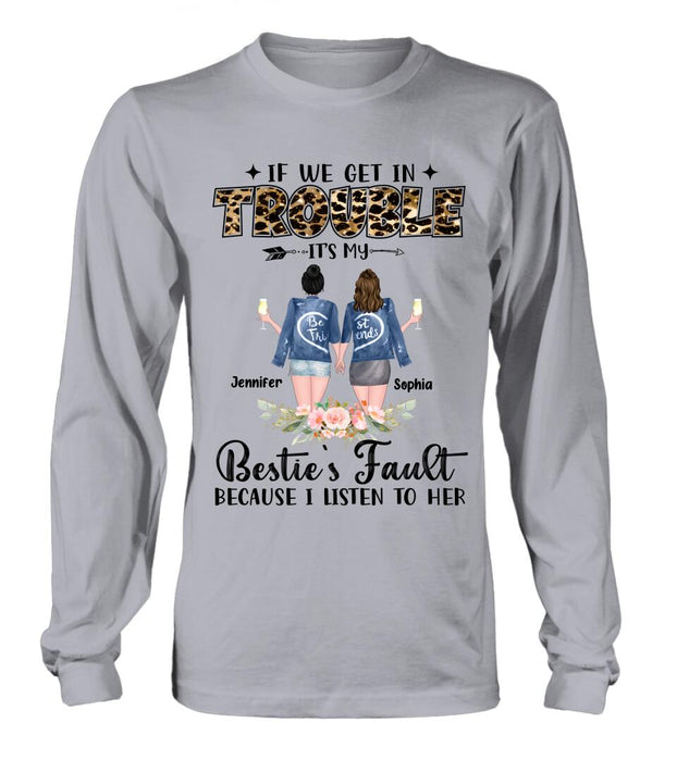 Custom Personalized Bestie Shirt - Best Friend Birthday Gift Funny