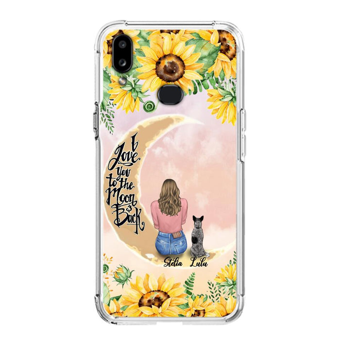 Custom Personalized Dog Mom Phone Case - Gift Idea For Dog Lover - Case For Samsung Galaxy A