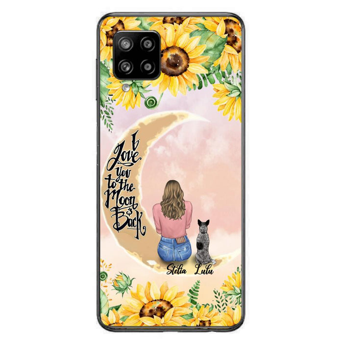 Custom Personalized Dog Mom Phone Case - Gift Idea For Dog Lover - Case For Samsung Galaxy A