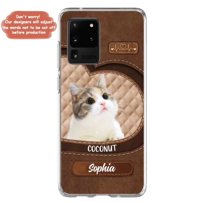 Custom Personalized Pet Photo Phone Case - Gift Idea For Pet Owners - Case for iPhone/Samsung