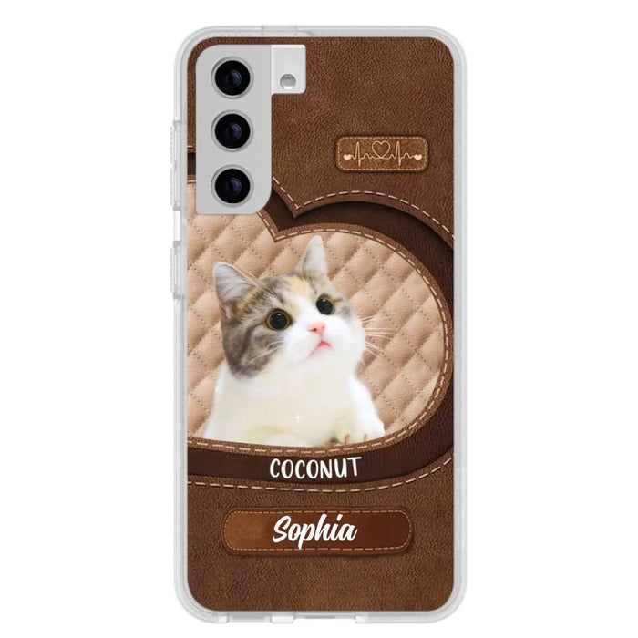 Custom Personalized Pet Photo Phone Case - Gift Idea For Pet Owners - Case for iPhone/Samsung