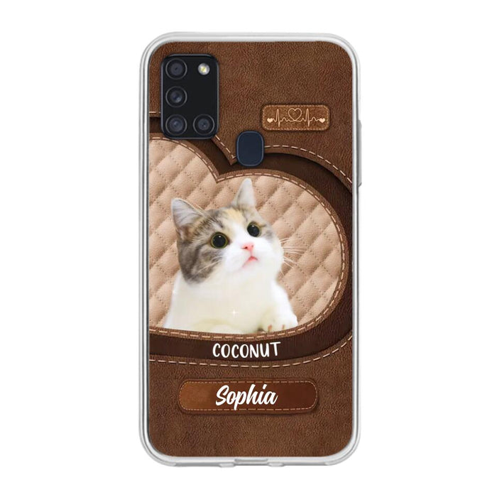 Custom Personalized Pet Photo Phone Case - Gift Idea For Pet Owners - Case for iPhone/Samsung