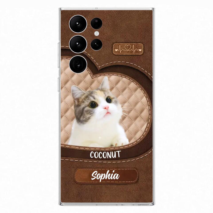 Custom Personalized Pet Photo Phone Case - Gift Idea For Pet Owners - Case for iPhone/Samsung