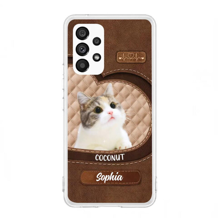 Custom Personalized Pet Photo Phone Case - Gift Idea For Pet Owners - Case for iPhone/Samsung