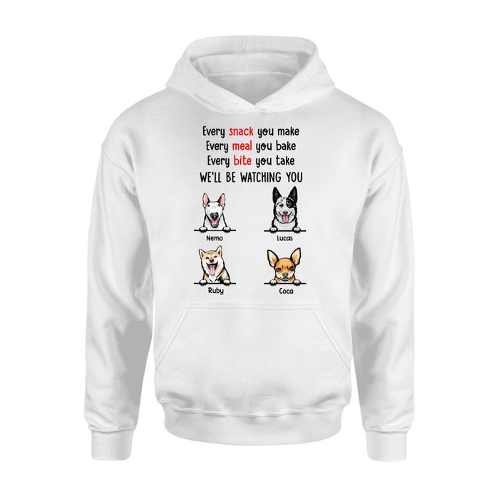 Custom Personalized Dog T-Shirt/Long Sleeves/Hoodie/Sweatshirt -  Personalized Gifts for Dog Lovers