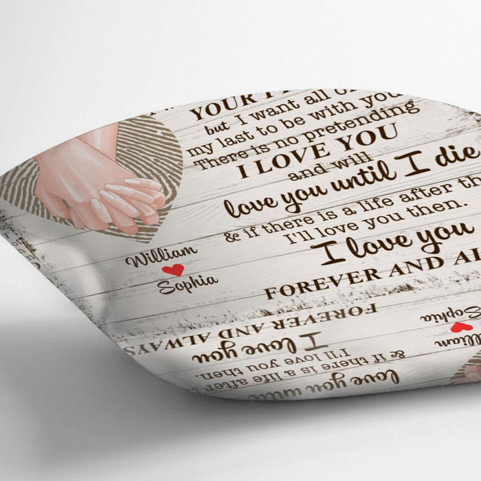 Custom Personalized The Day I Met You Pillow Cover - Gift Idea For Couple/ Valentine's Day