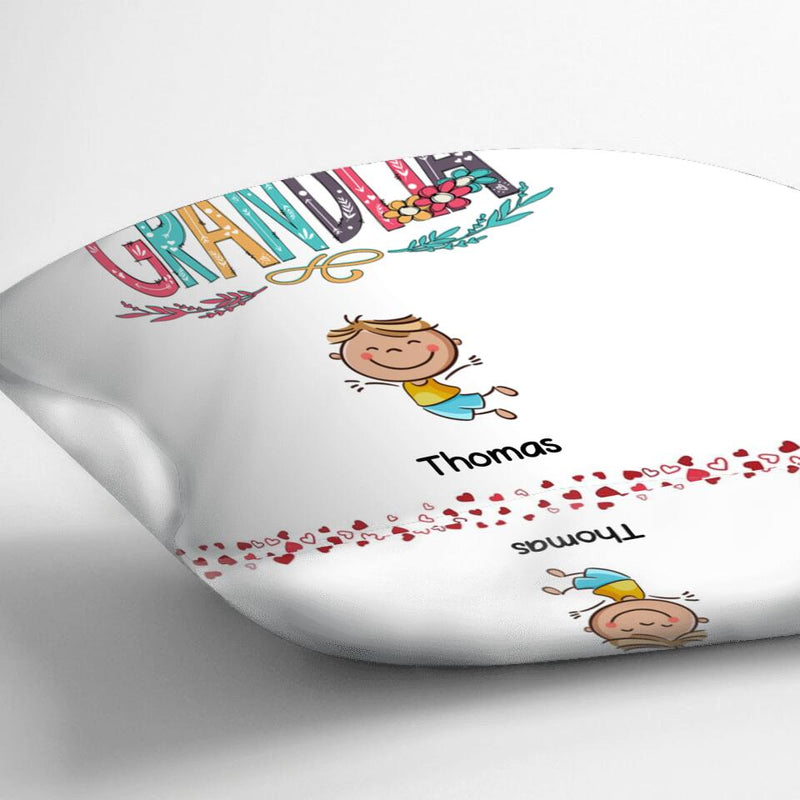 Personalized Blessed To Be Called Nana Pillow Cover/Quilt/Fleece Blanket - Up to 14 Kids - Gift Idea For Nana/Mama/Kids