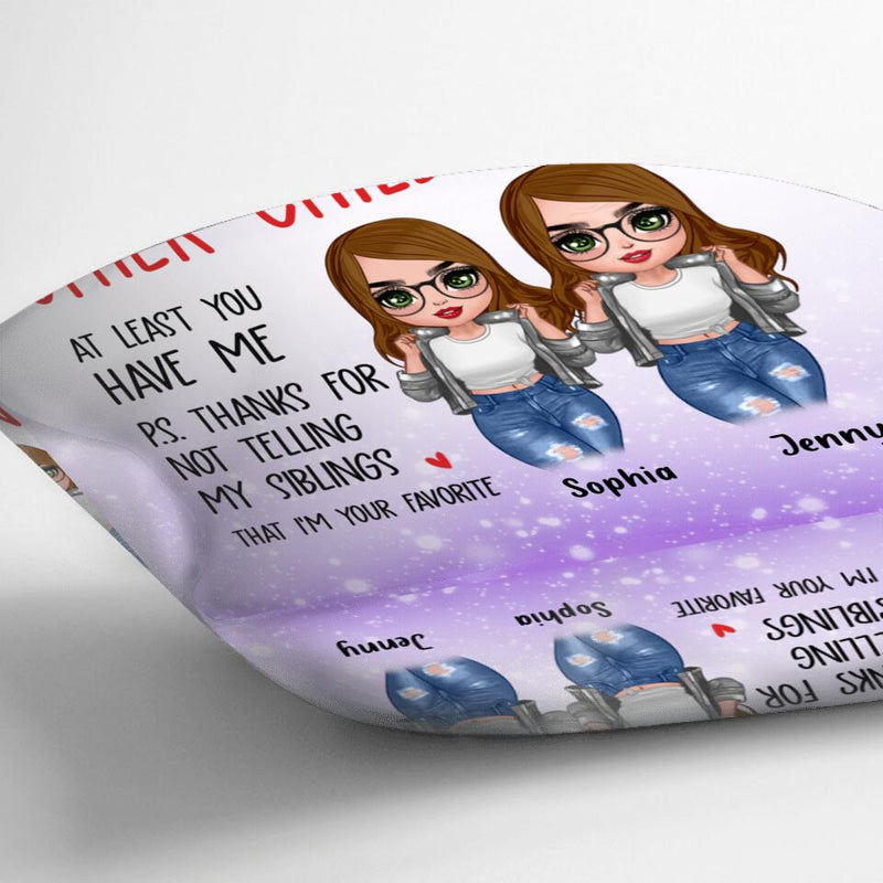 Personalized Favorite Child Mom Pillow Cover - Gift For Mother's Day - I'm Your Favorite