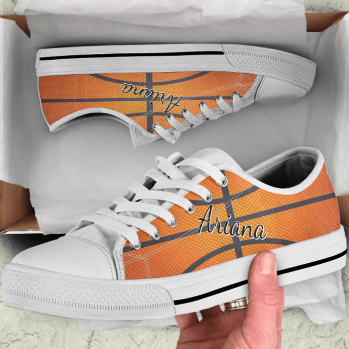 Custom Personalized Basketball Sneakers - Best Gift Idea For Basketball Lovers