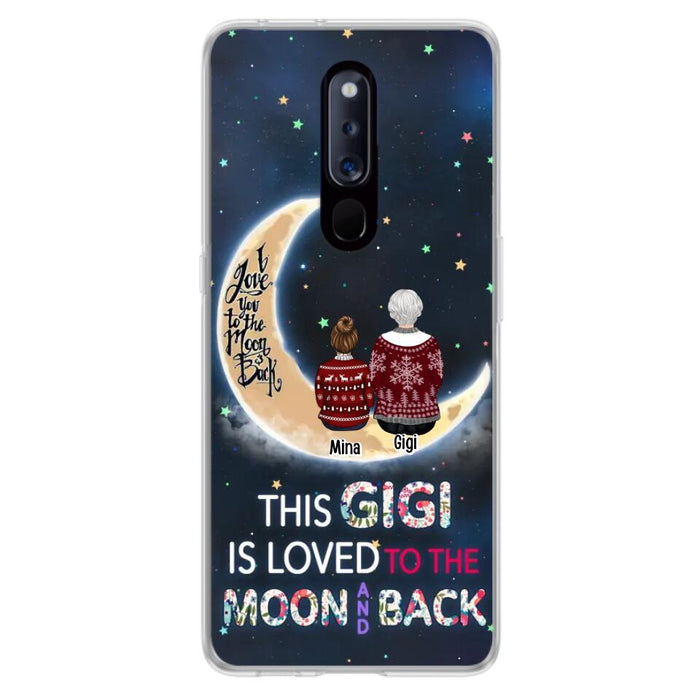 Custom Personalized Grandma Phone Case - Christmas Gift Idea For Grandma - Grandma With Upto 5 Kids - This Gigi Is Loved To The Moon And Back - Case For Xiaomi, Oppo And Huawei