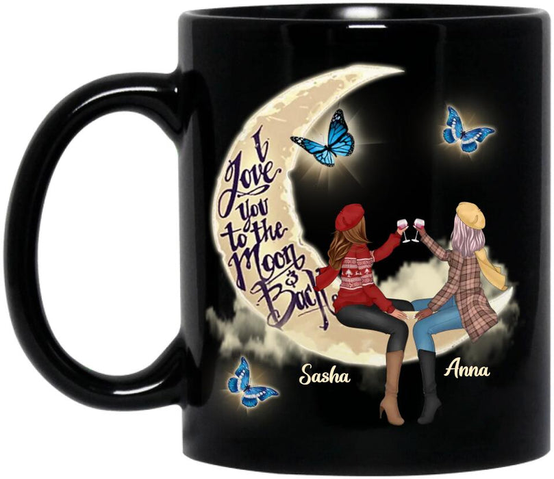 Custom Personalized To My Sister Coffee Mug - Gift Idea For Sisters/ Birthday/ Christmas - You'll Always Be My Sister