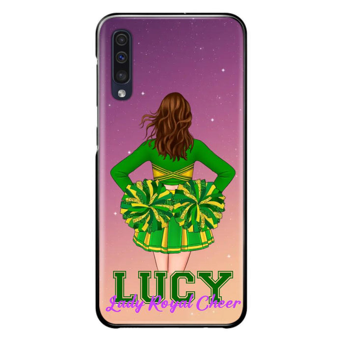 Custom Personalized Cheerleading Phone Case - Birthday Gift For Cheerleading Coach, Cheerleader - Case For iPhone And Samsung