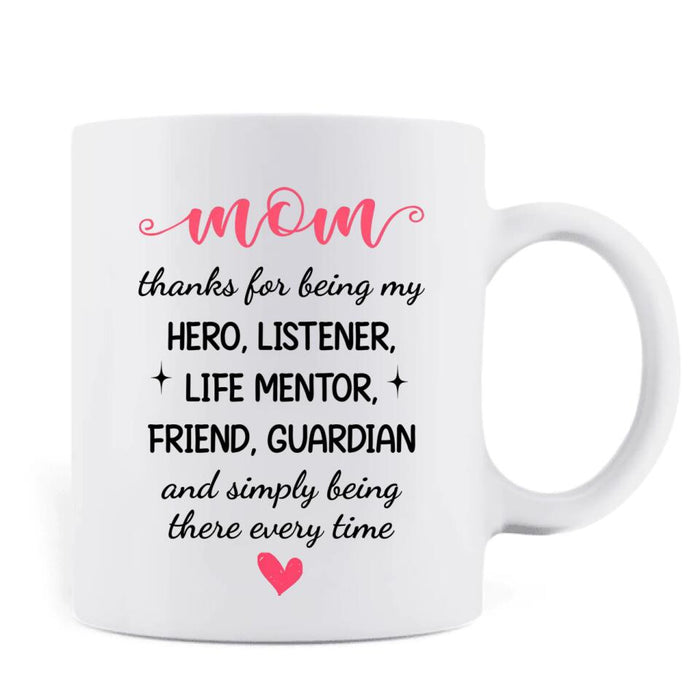 Custom Personalized Mother And Daughter Coffee Mug - Gift Idea For Mother/ Daughter - Mother's Day Gift From Daughter - Mom You Are The Mom That Everyone Wishes They Had I Love You