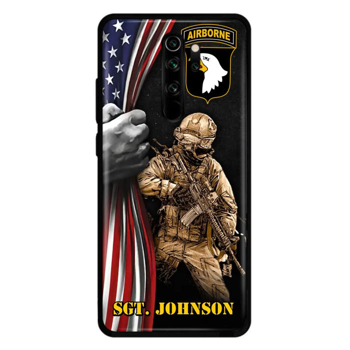 Custom Personalized Veteran Phone Case - Gift Idea For Veteran - Case For Xiaomi, Oppo And Huawei