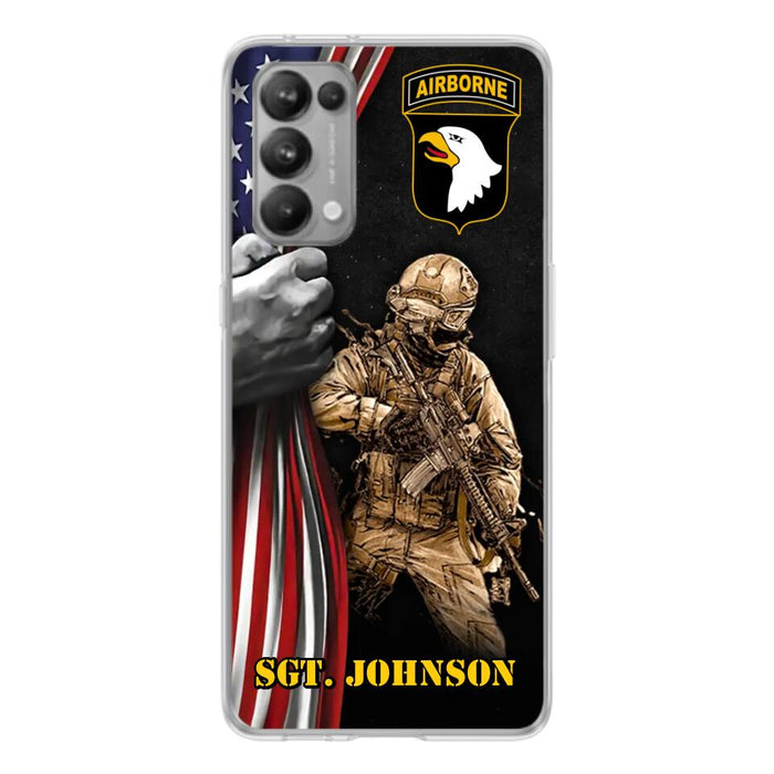 Custom Personalized Veteran Phone Case - Gift Idea For Veteran - Case For Xiaomi, Oppo And Huawei