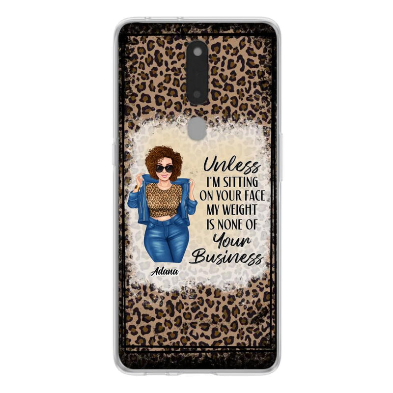Custom Personalized Sassy Thick Girl Phone Case - Gift For Friend/ Sister/ Birthday Gift - Case For Xiaomi, Oppo And Huawei