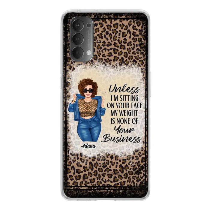 Custom Personalized Sassy Thick Girl Phone Case - Gift For Friend/ Sister/ Birthday Gift - Case For Xiaomi, Oppo And Huawei