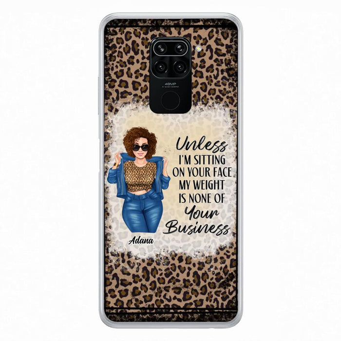 Custom Personalized Sassy Thick Girl Phone Case - Gift For Friend/ Sister/ Birthday Gift - Case For Xiaomi, Oppo And Huawei