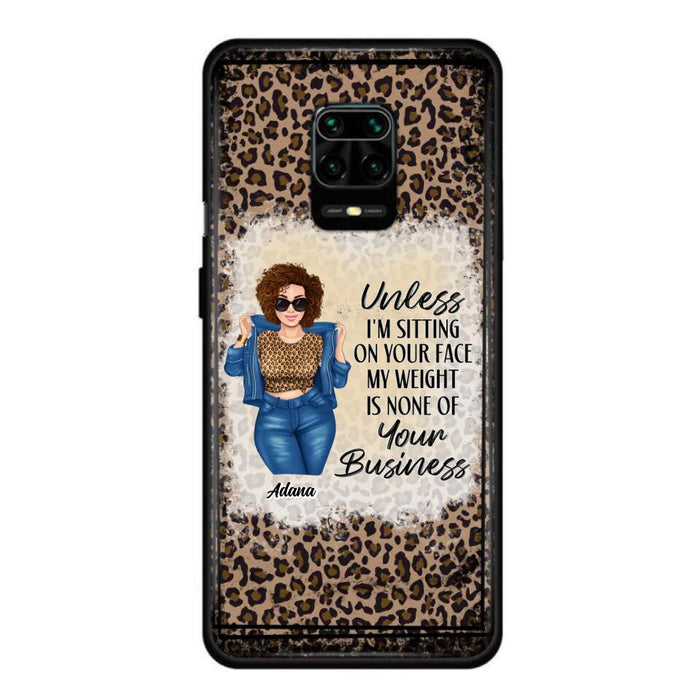 Custom Personalized Sassy Thick Girl Phone Case - Gift For Friend/ Sister/ Birthday Gift - Case For Xiaomi, Oppo And Huawei