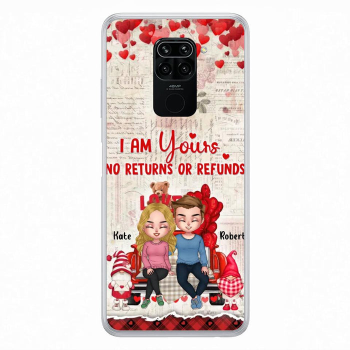 Custom Personalized Couple Truck Phone Case - Gift For Couple - Mother's Day Gift For Wife From Husband - I Am Yours No Returns Or Refunds - Case For Xiaomi, Oppo And Huawei