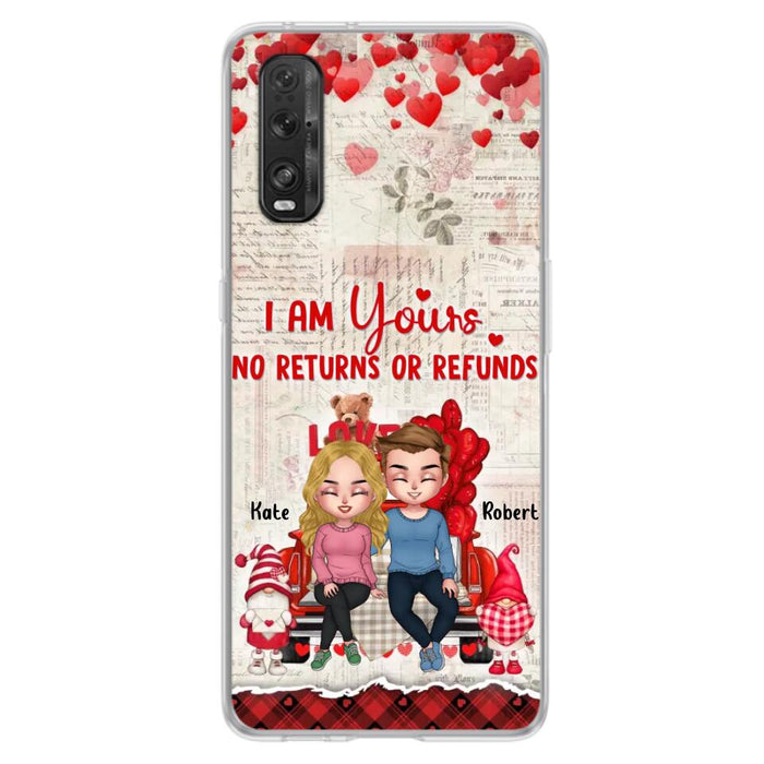 Custom Personalized Couple Truck Phone Case - Gift For Couple - Mother's Day Gift For Wife From Husband - I Am Yours No Returns Or Refunds - Case For Xiaomi, Oppo And Huawei