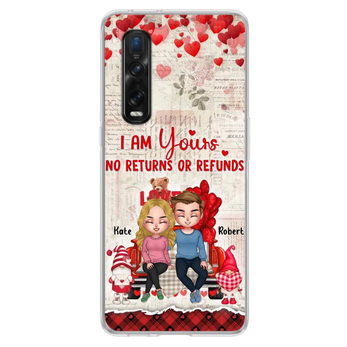 Custom Personalized Couple Truck Phone Case - Gift For Couple - Mother's Day Gift For Wife From Husband - I Am Yours No Returns Or Refunds - Case For Xiaomi, Oppo And Huawei