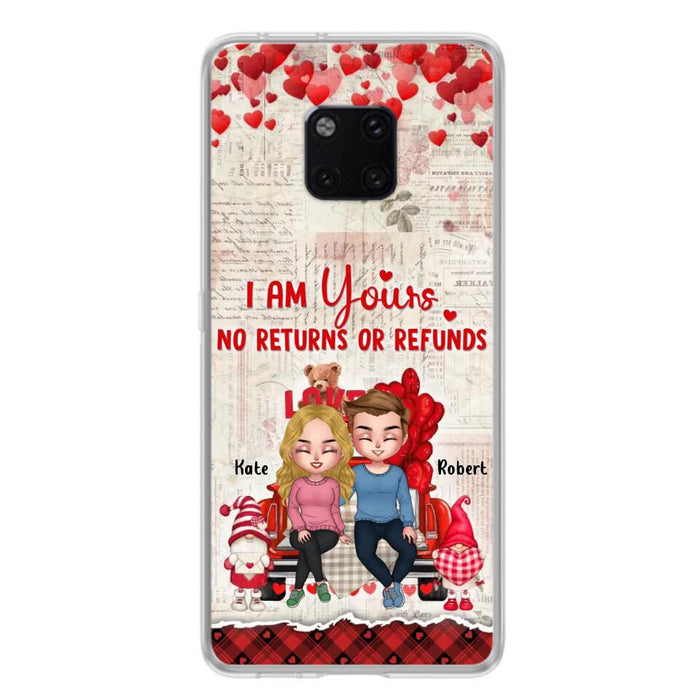 Custom Personalized Couple Truck Phone Case - Gift For Couple - Mother's Day Gift For Wife From Husband - I Am Yours No Returns Or Refunds - Case For Xiaomi, Oppo And Huawei