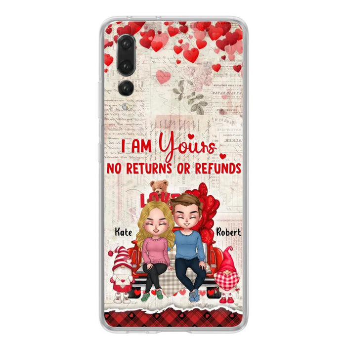 Custom Personalized Couple Truck Phone Case - Gift For Couple - Mother's Day Gift For Wife From Husband - I Am Yours No Returns Or Refunds - Case For Xiaomi, Oppo And Huawei