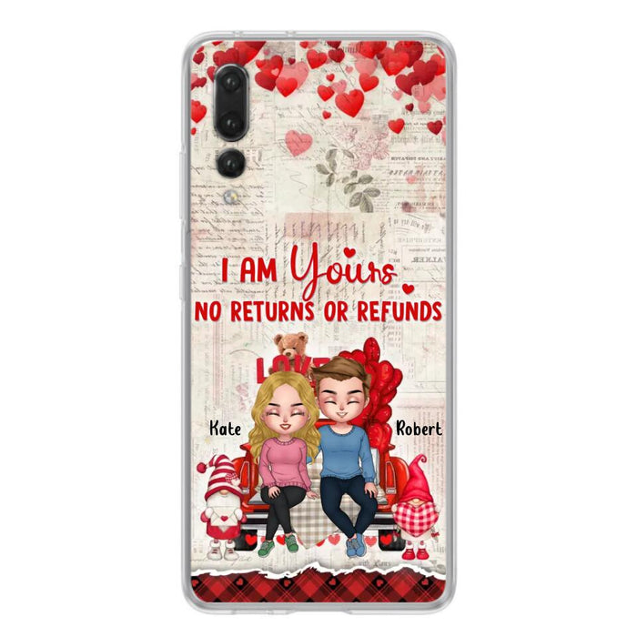 Custom Personalized Couple Truck Phone Case - Gift For Couple - Mother's Day Gift For Wife From Husband - I Am Yours No Returns Or Refunds - Case For Xiaomi, Oppo And Huawei