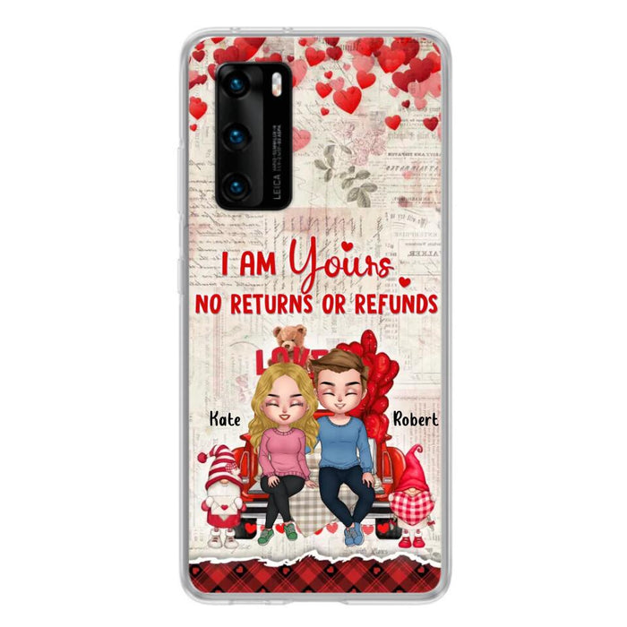 Custom Personalized Couple Truck Phone Case - Gift For Couple - Mother's Day Gift For Wife From Husband - I Am Yours No Returns Or Refunds - Case For Xiaomi, Oppo And Huawei